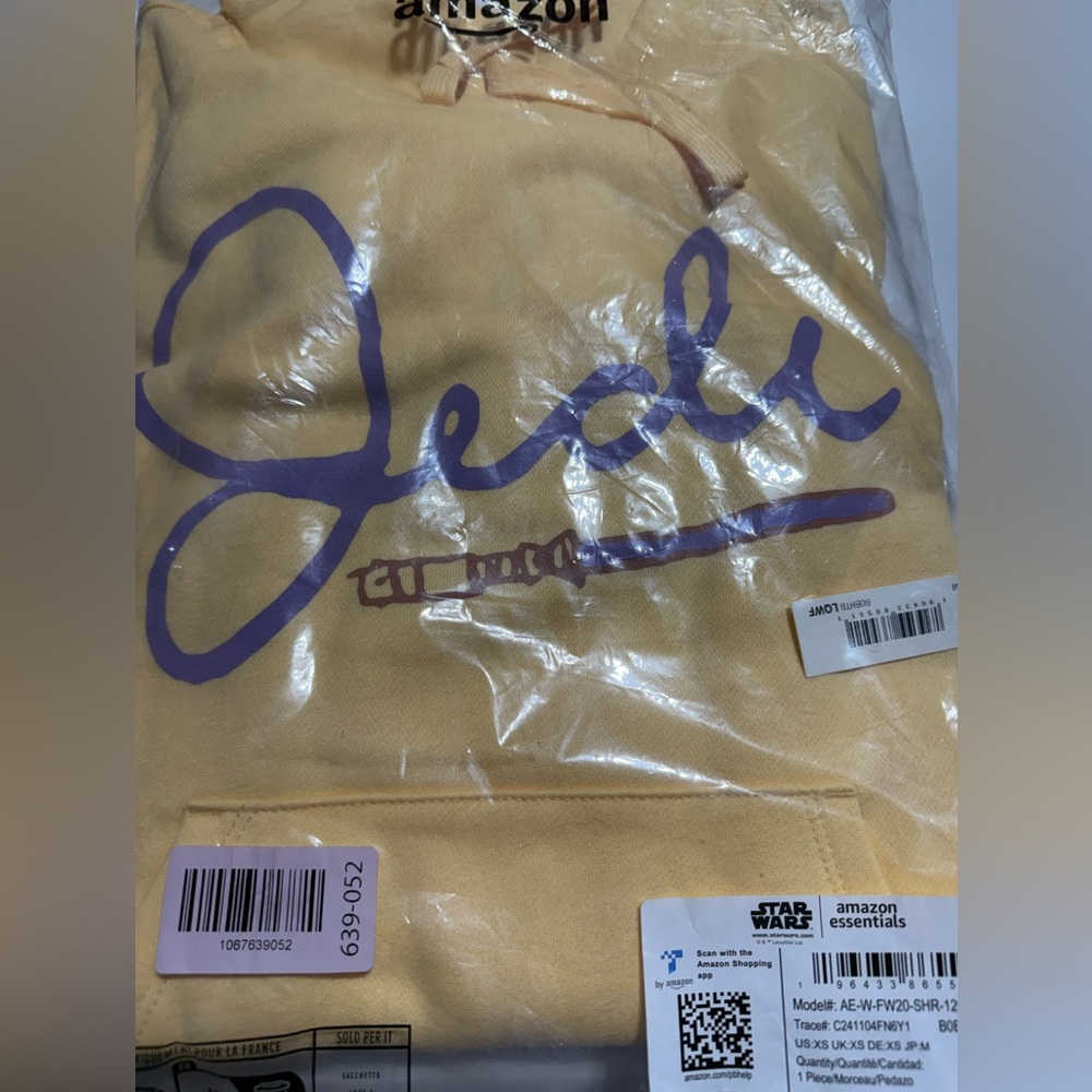 NIP Jedi Star Wars Pullover Hoodie - Picture 5 of 5